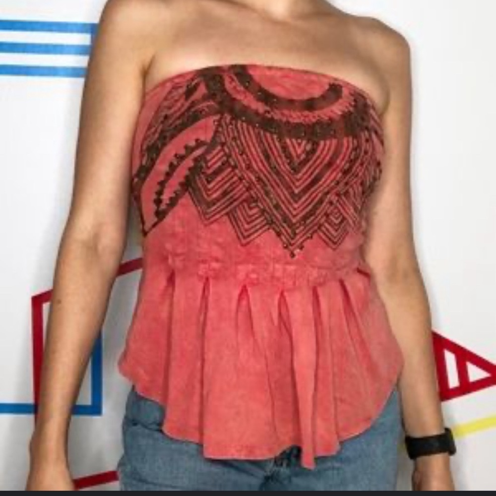 GUESS Strapless Top S